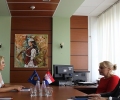 Kryetarja e Komisionit për Integrime Evropiane, Blerta Deliu-Kodra, takoi ambasadoren e Kroacisë, Marija Kapitanoviq